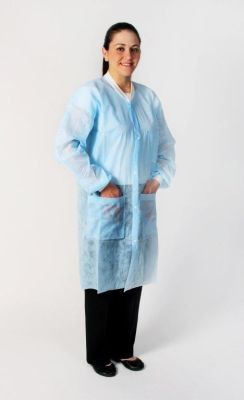 Lab Coat - Blue Small