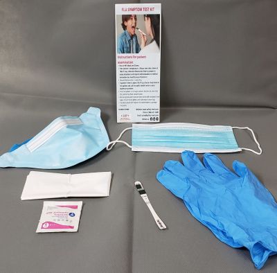 Flu Symptom Test Kit - 10 Kits/Box